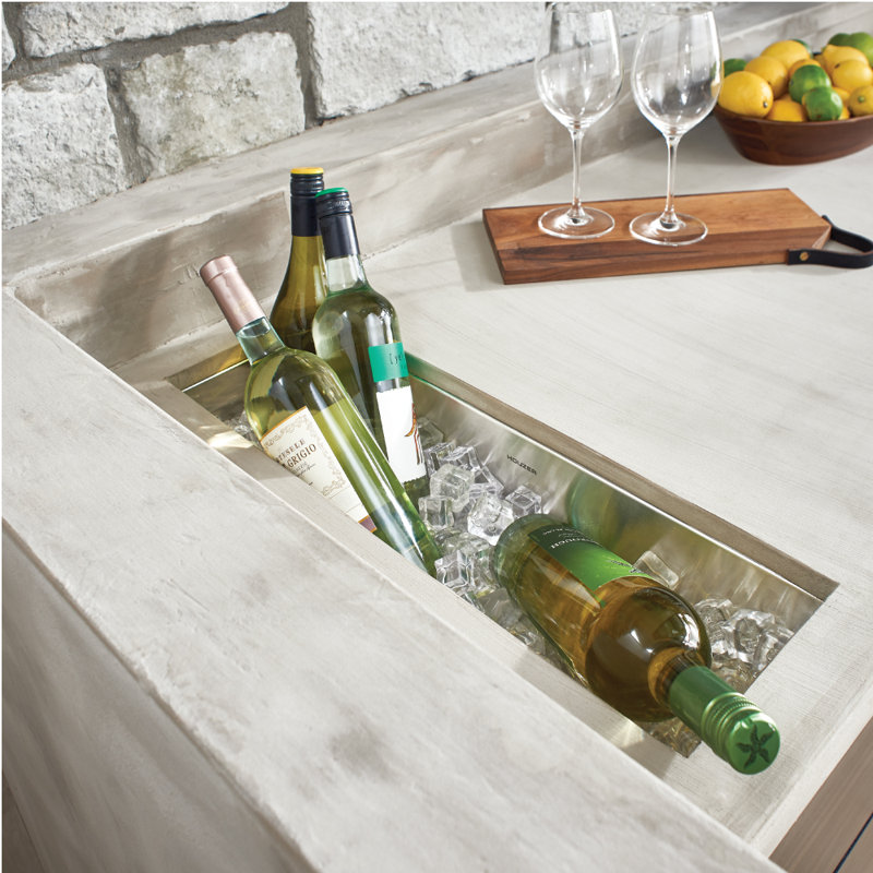 Contempo 23'' L Single Bowl Stainless Steel Kitchen Sink