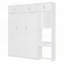 Lit escamotable polyvalent peu encombrant avec rangement et bureau intégrés-246524490-246524491