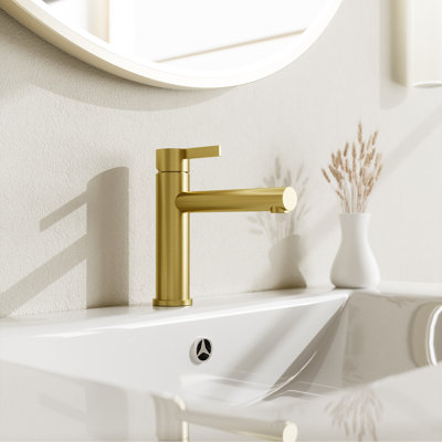NO - Robinet de salle de bain monocorps et monocommande avec bonde