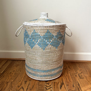 Panier à linge tissé à la main Moonj