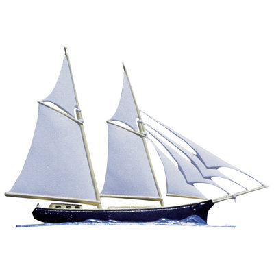 Rooftop 30" Schooner Weathervane