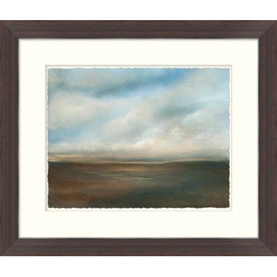On Distant Plains 2 Framed Painting