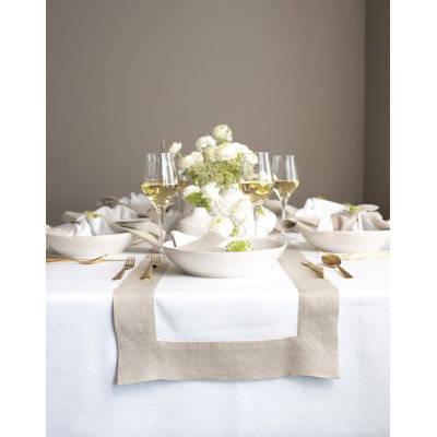 Contempo - 100% Pure Linen Table Runner
