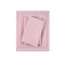 Ensemble de 4 draps pour grand lit - Doux et doux 100% microfibre, de jolies feuilles imprimées et gaies 30 po l