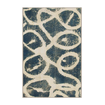 Tapis abstrait moderne 1151