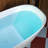WOODBRIDGE 67“ Stone Resin Freestanding Soaking Tub, Modern Oval Solid Surface Bathtub with Integrated Slotted Overflow & Drain, Matte White-113062456