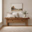 Banc d'entrée en bois massif de 140 cm, banc long de style campagnard, tabouret de bout de lit avec 2 tiroirs