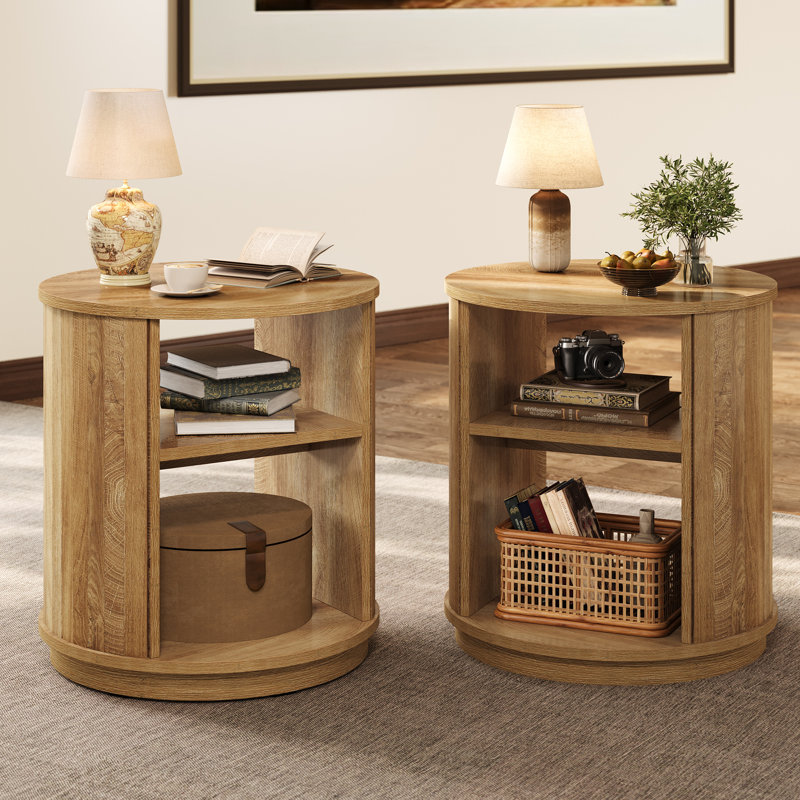 Side Table with Storage