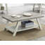 Table basse à deux tons
