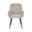 Annakiya 48.5cm H Upholstered Full Back Side Chair in Cream