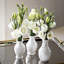 Jardins du Monde Mini 3 Piece Whitewash Table Vase Set