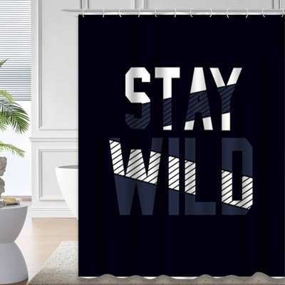 Rideau de douche Wild