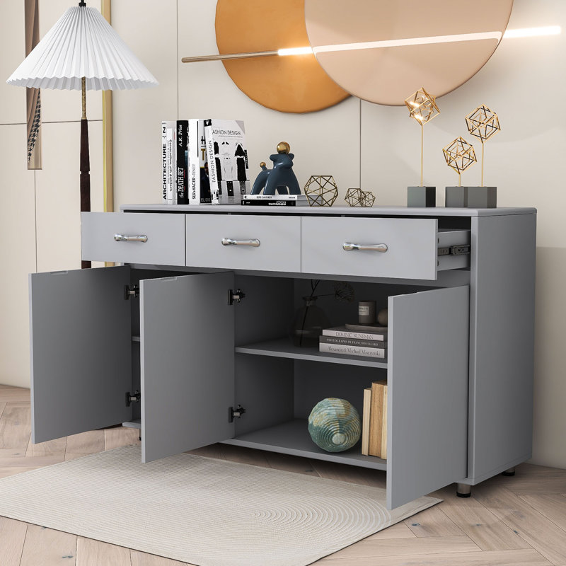 Gemina Accent Cabinet, Gray