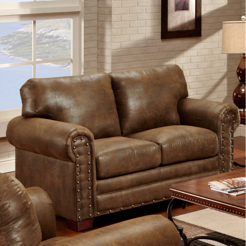 Ezra 66" Rolled Loveseat , 2