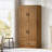 70 "Standard Storage Bookcase with Door and Drawer, Farmhouse Tall Book Cabinet-1708686099