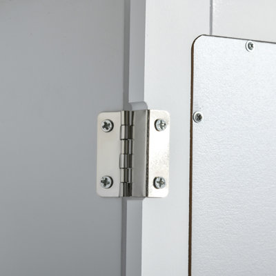 Armoire à pharmacie 1 porte avec 2 tablettes pour salle de bain