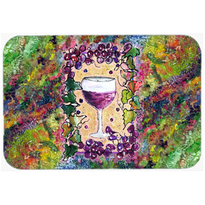 Winston Porter Wine Glass Cutting Board