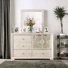 Commode combinée 4 tiroirs Aru