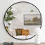 Miroir rond en métal-1732692621