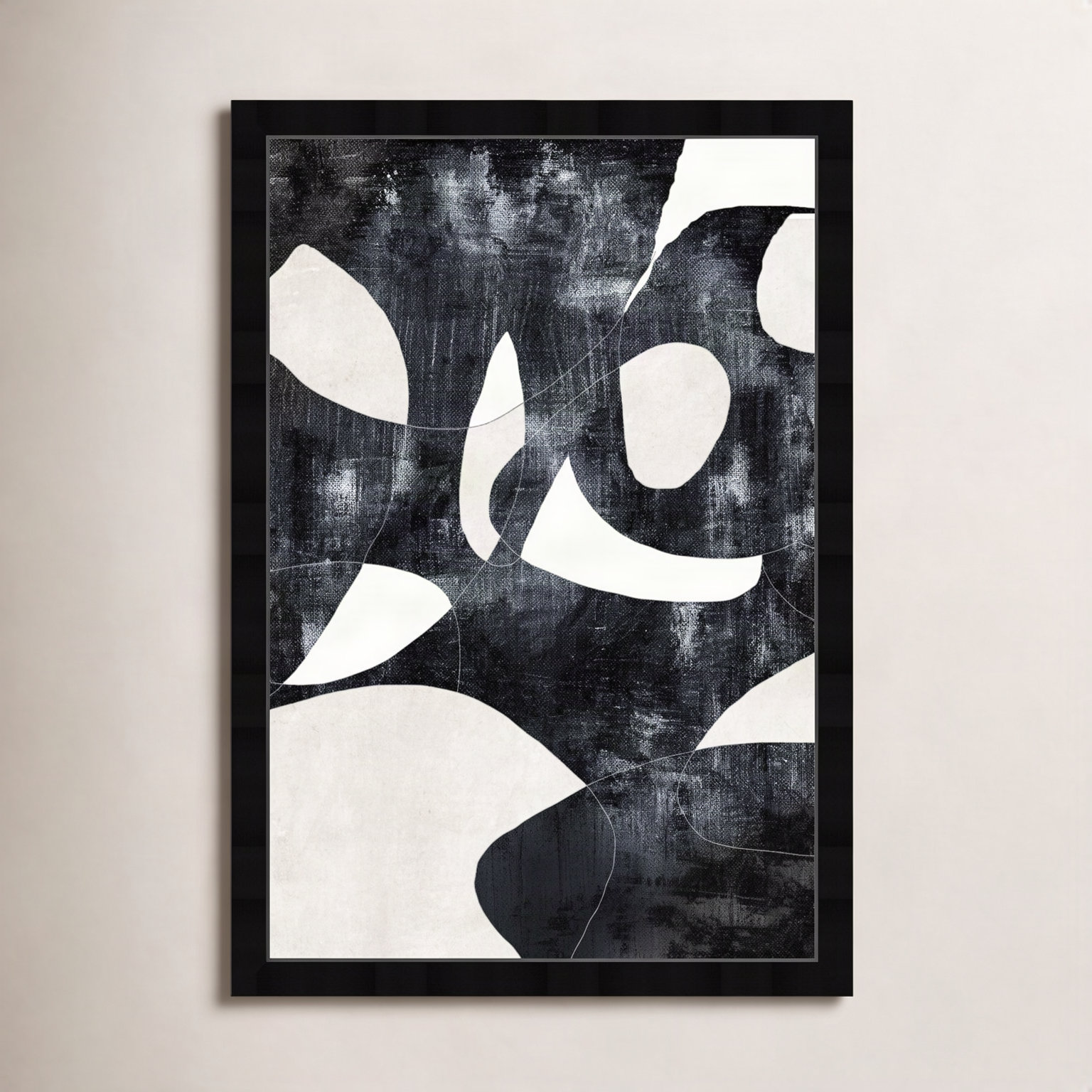 All of Me Print by Oliver Gal, 56" H x 38" W, Black Framed