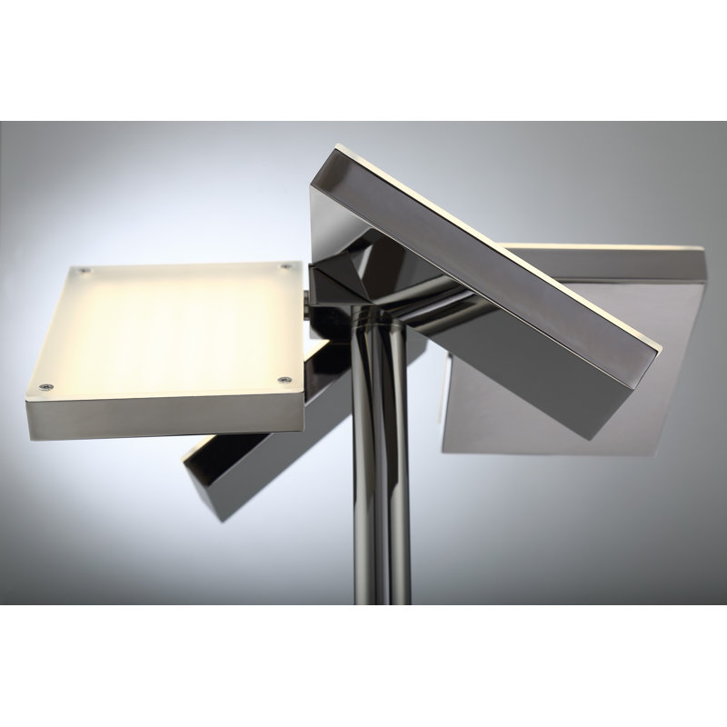 Voth 71'' LED Tree Floor Lamp, Gunmetal