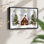 «Chirstmas Art» - CXL - Reproduction encadrée - Restickable