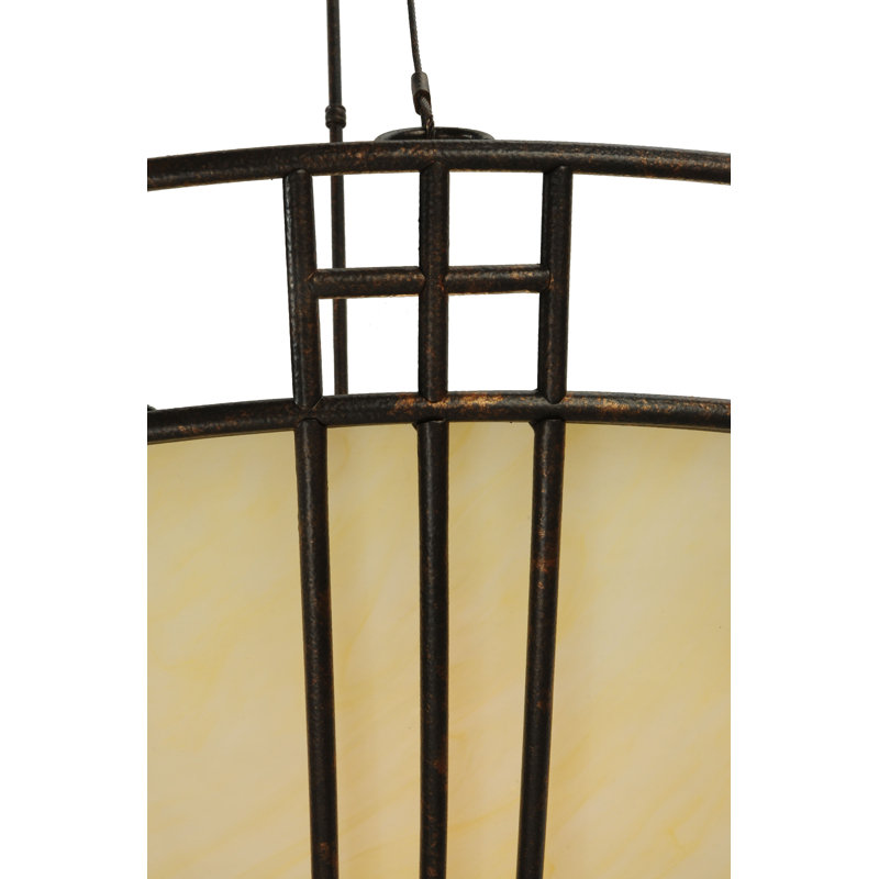 Flowing Cross 6 - Light Chandelier