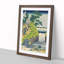 Aoigaoka Waterfall In The Eastern Capital by Katsushika Hokusai - Single Picture Frame Painting-55544552-55544547