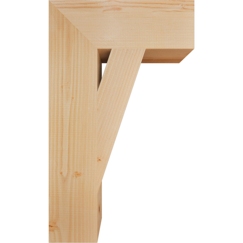 Support de bloc traditionnel, Douglas (lisse), H 30 po x l 6 po x P 18 po