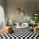 Fillender Plaid Area Rug Checkered Rug Washable Rugs For Living Room Carpet