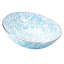 Taupe Swirl Enamelware Serving Bowl-754252228