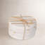 Broome Gold Inlay Marble Round Coaster Set