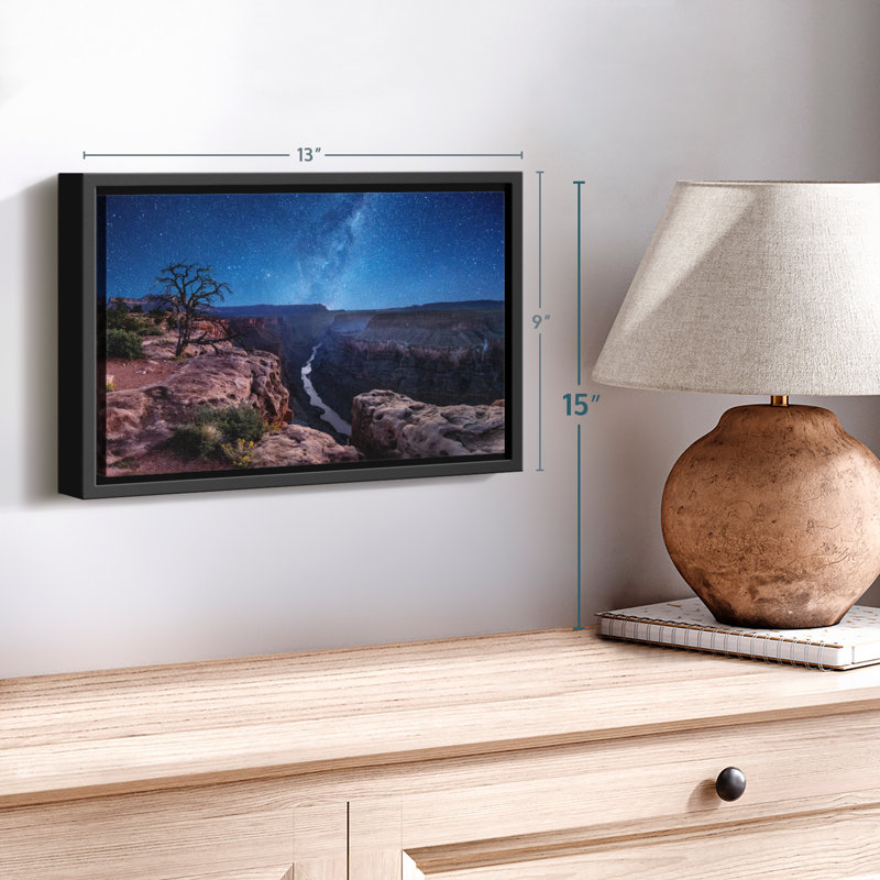 Impression sur toile Grand Canyon, H 9 po x l 13 po