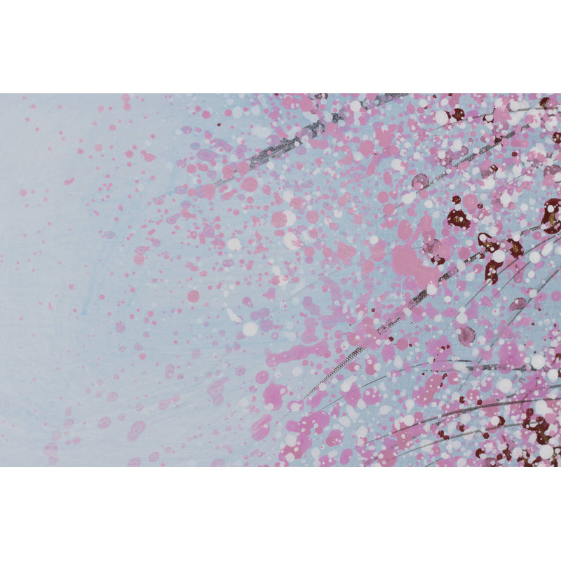 Cherry Blossom Night - No FrameRectangle Painting on Canvas