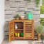 Solid Wood Potting Bench