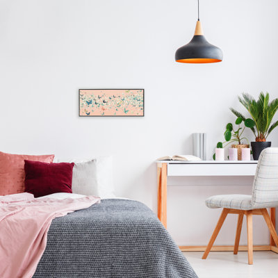 «Blush Butterfly Soiree», estampe numérique par Petal Prints Design