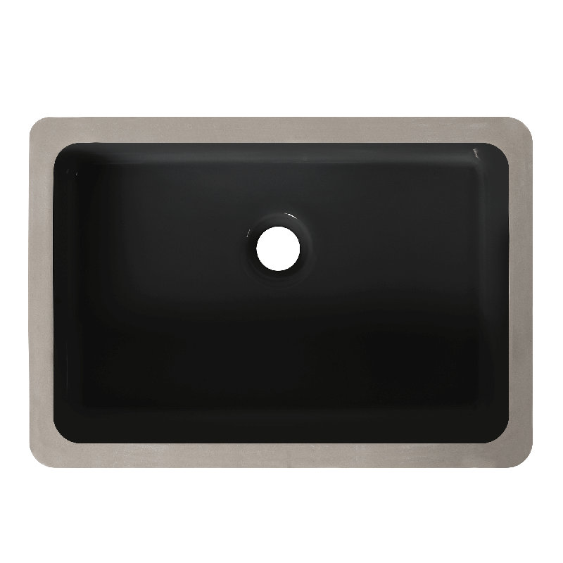 Lavabo de salle de bain vasque encastré Fine Fixtures - blanc