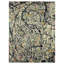 Tapis fin non tissé à motif floral orné pour une décoration élégante-127374643