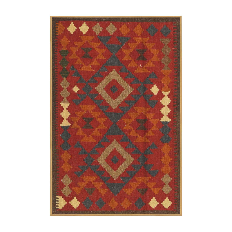 Tapis oriental rouge / brun, Rectangle 2 pi x 3 pi