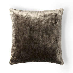 Charcoal Chic Throw Square Pillow Cover & Insert
