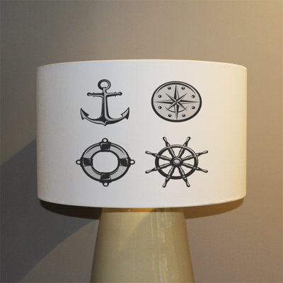 Cotton Drum Lamp Shade ( Uno )