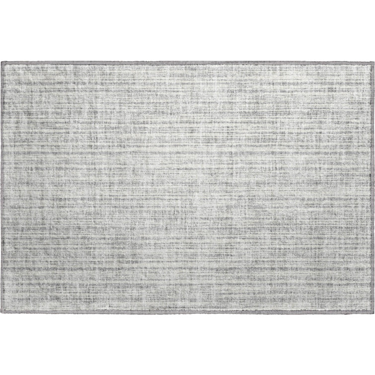 Premium Machine Washable Prisco Gray Rug