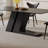 Modern Black Rock plate Dining Table-102023053