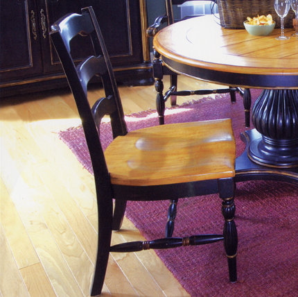 Spindler 19'' H Oak Solid Wood Side Chair