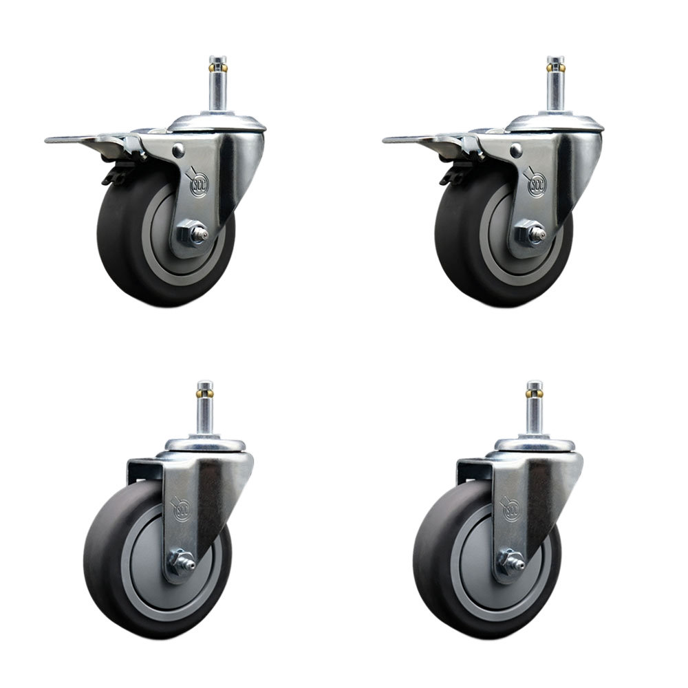 Service Caster Thermo Swivel Stem Caster | Wayfair