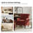 Mooresville Upholstered Armchair with Solid Wood Legs-1806807079