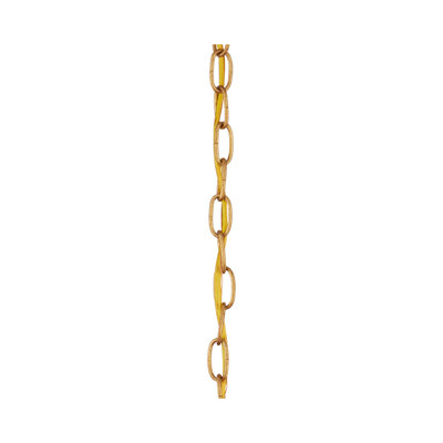 3' Grecian Gold Leaf Chain