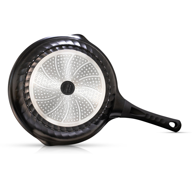 10 - Piece Non-Stick Aluminum Cookware Set, Black