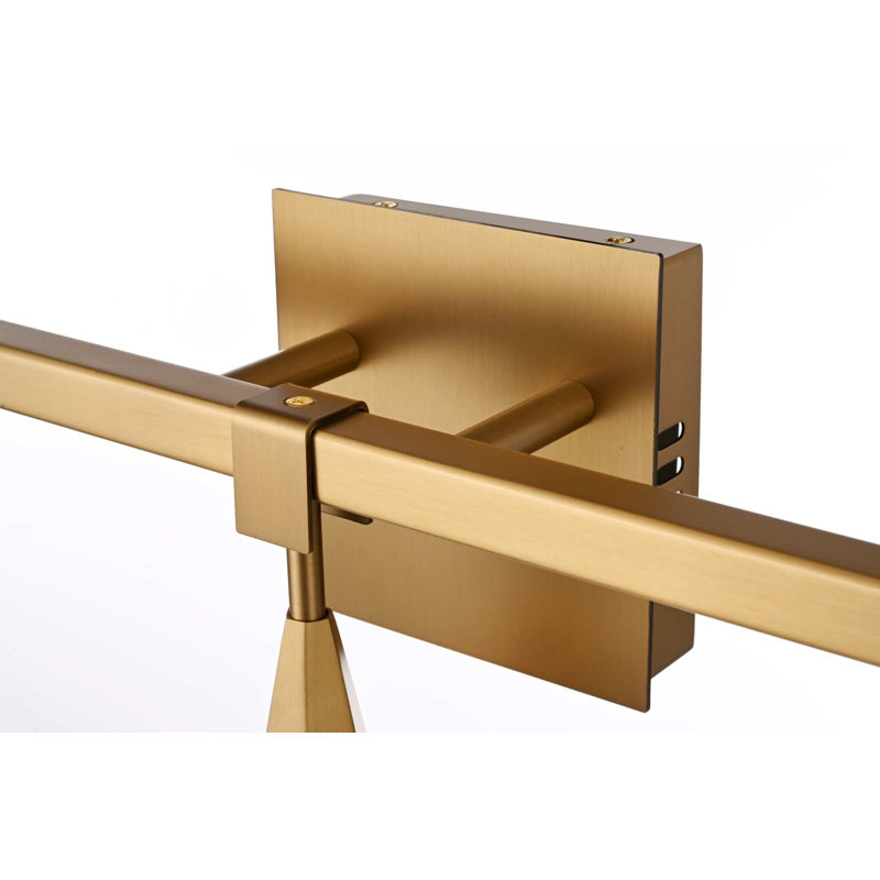 Applique murale 19,5 pouces Camargo, Satin Gold