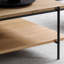 Table basse en bois massif de conception simple-109306628